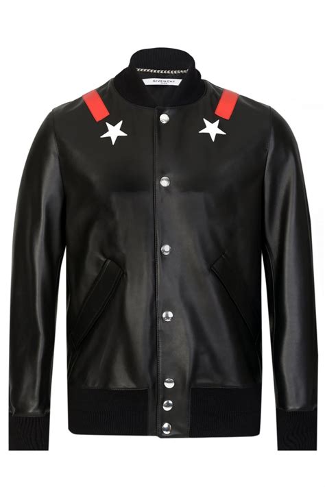 givenchy star motif bomber jacket|givenchy puffer jacket.